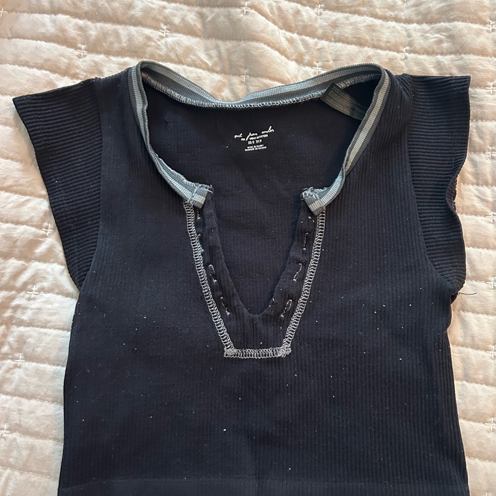 Urban Outfitters black out from under tee